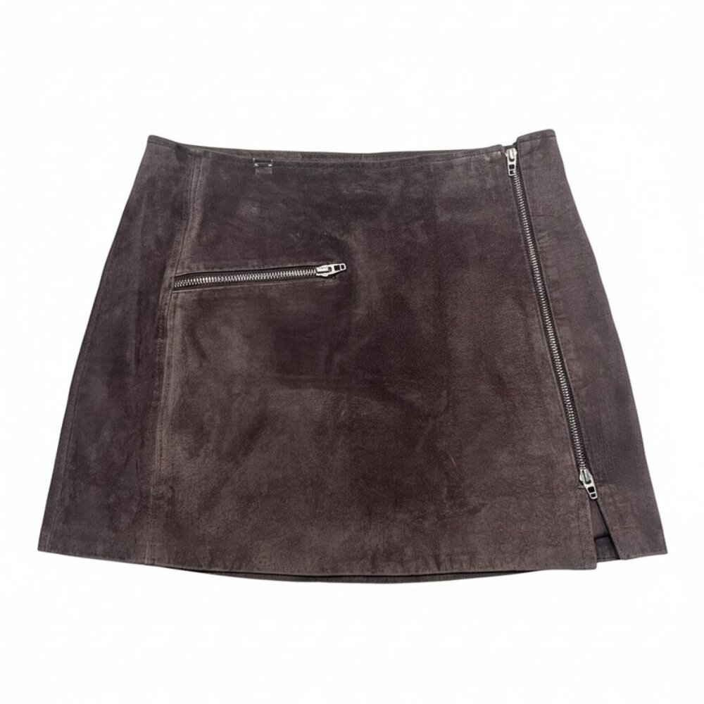 Suede Skirt